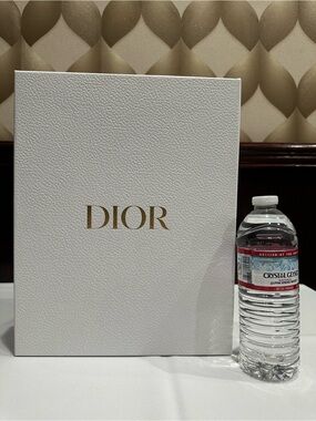 Christian Dior empty shoe storage box